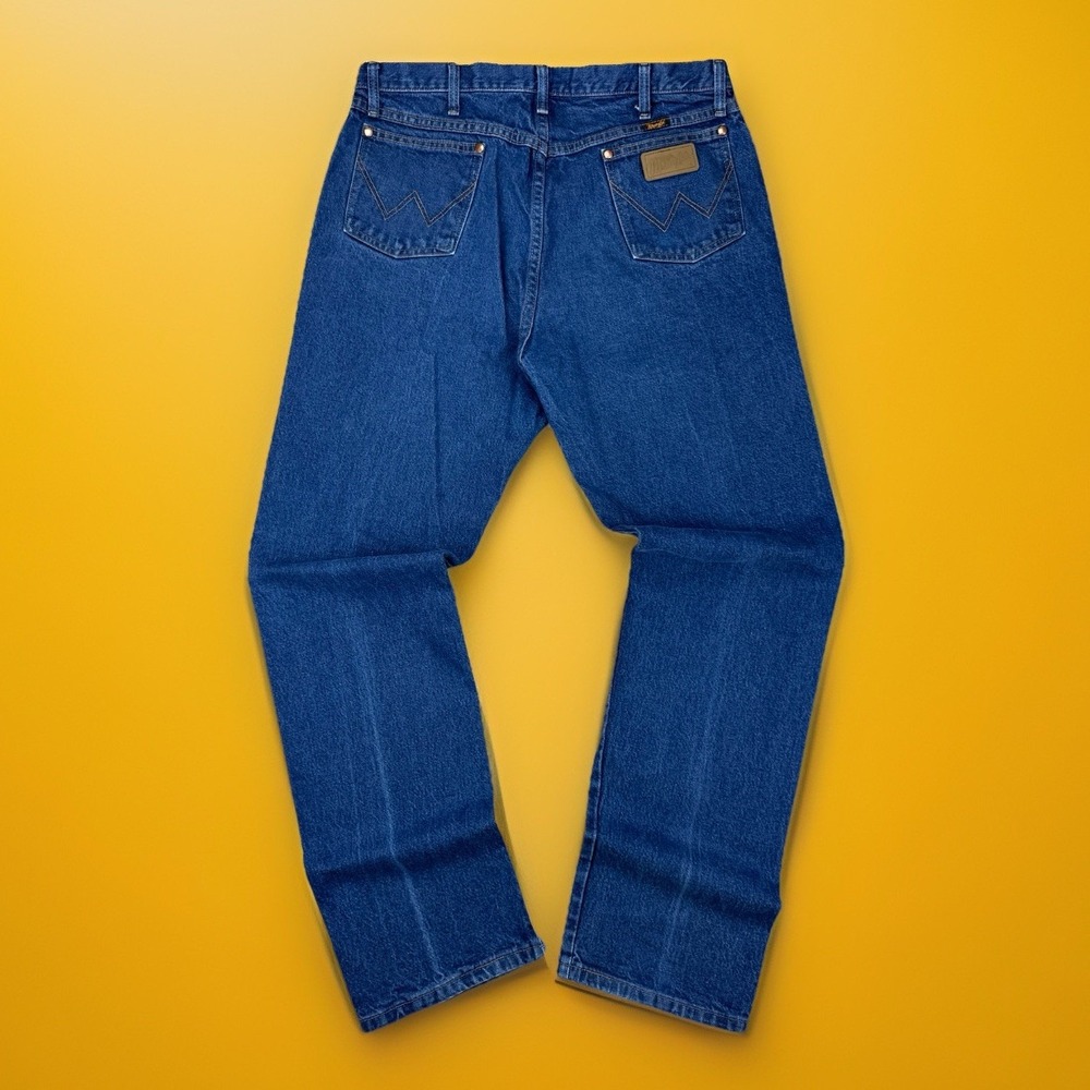 Wrangler 1013MWZ Mens 36x34 Western Bootcut Cowboy Rodeo‎ Jeans Ranch Vintage